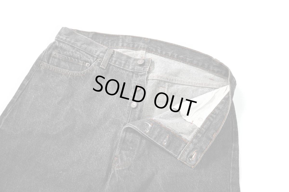 画像6: 88' Used Levi's 501 Denim Pants Black made in USA リーバイス 先染め (6)