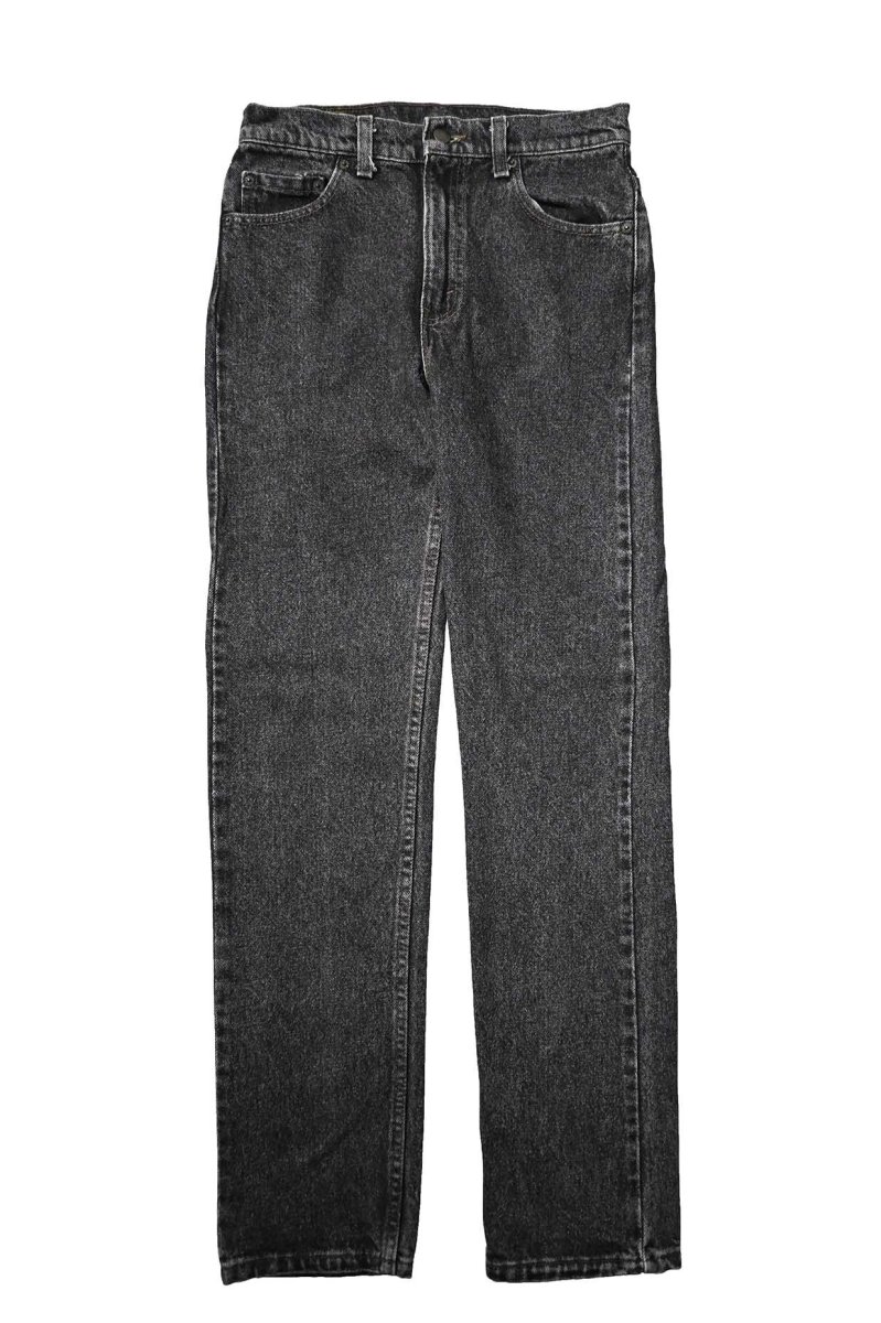 画像1: 90' Used Levi's 505 Denim Pants Black made in USA リーバイス 先染め (1)