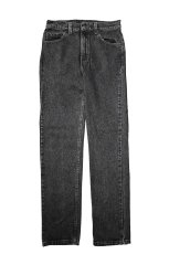 画像1: 90' Used Levi's 505 Denim Pants Black made in USA リーバイス 先染め (1)
