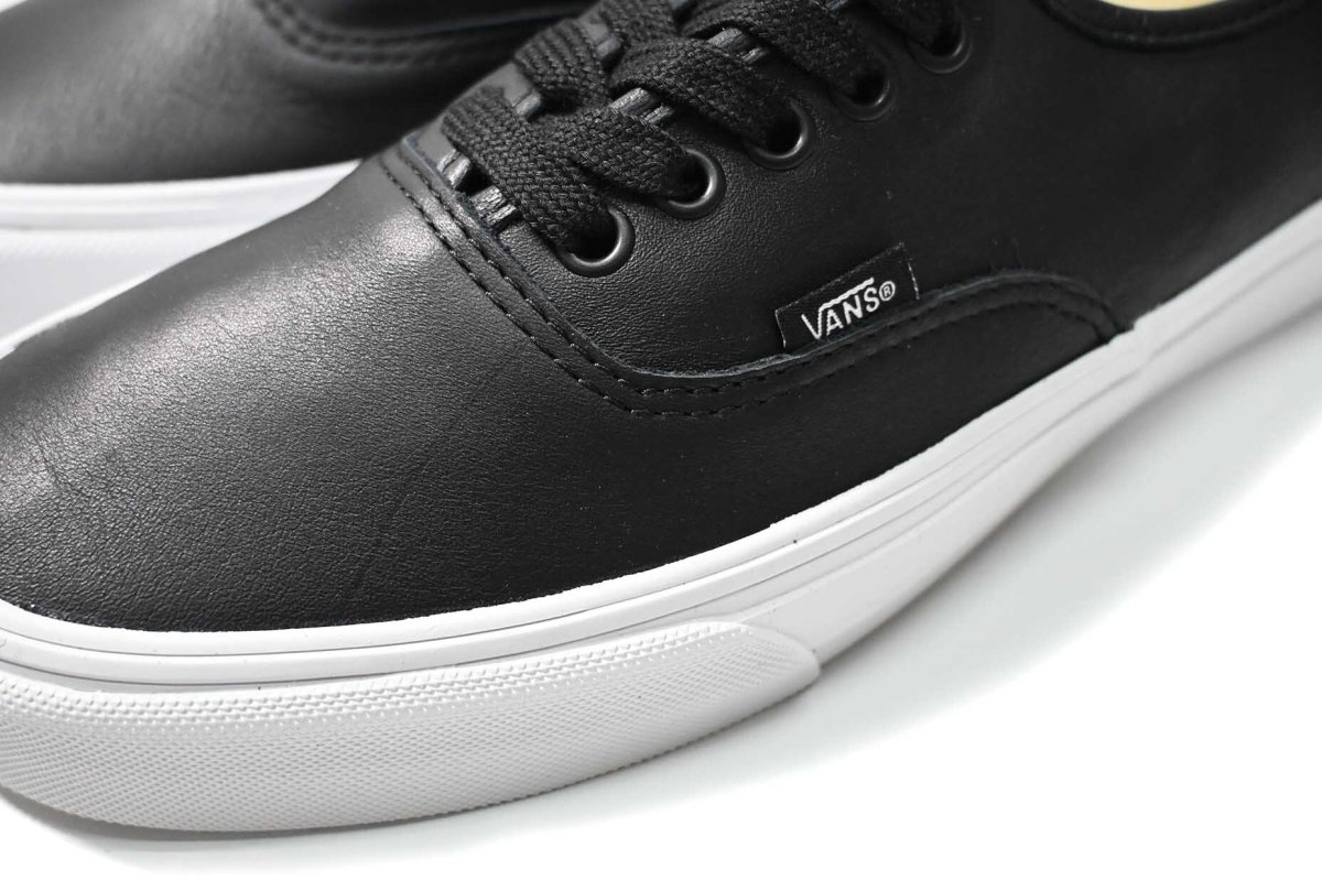 画像3: VANS Authentic Leather Black/True White バンズ　 (3)