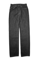 画像1: 95' Used Levi's 501 Denim Pants Black made in USA リーバイス 先染め (1)