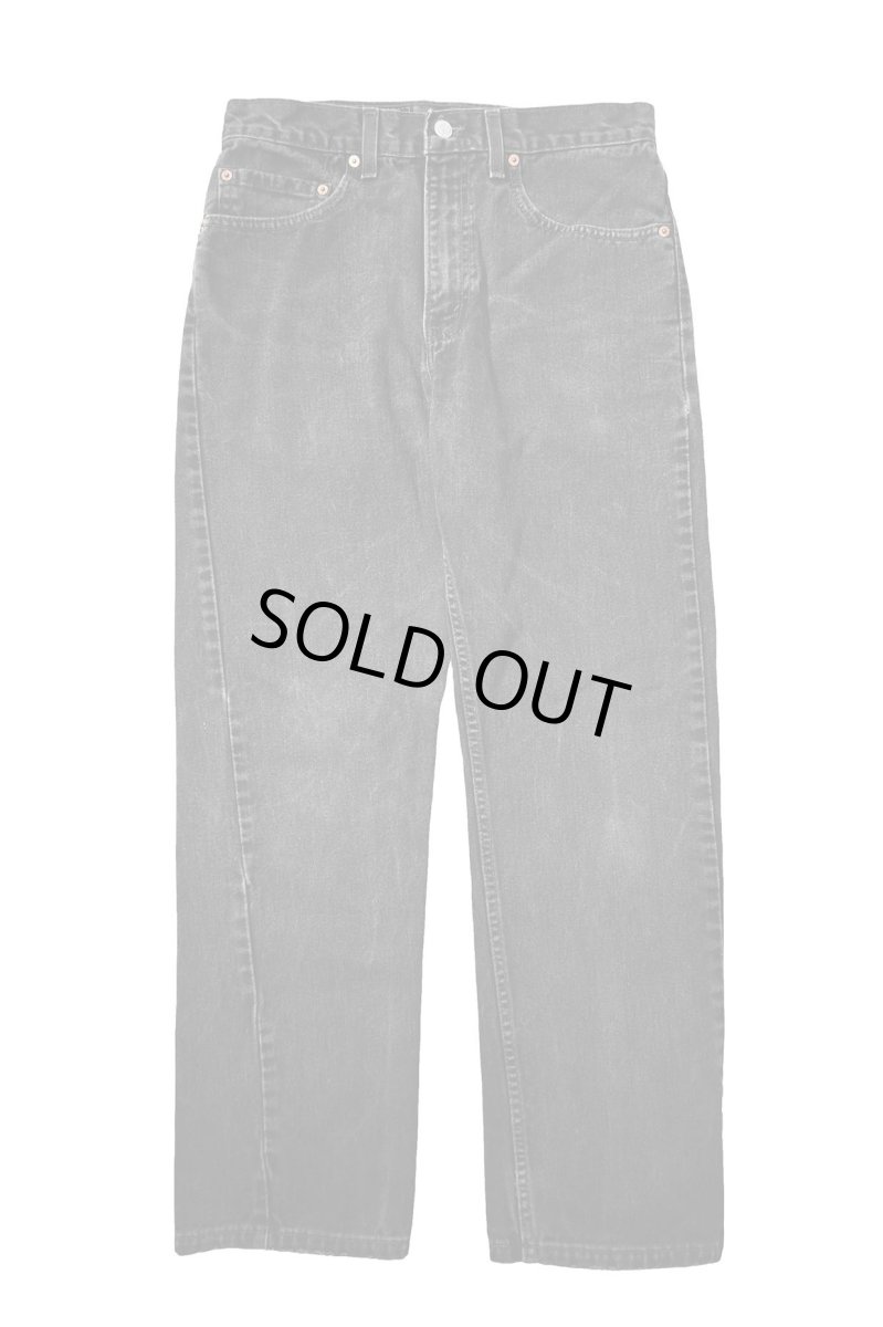 画像1: 00' Used Levi's 505 Denim Pants Black made in USA リーバイス (1)
