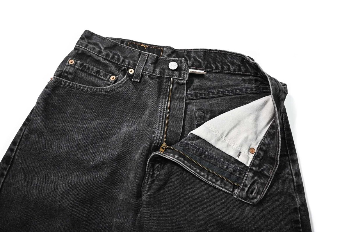 画像6: 00' Used Levi's 505 Denim Pants Black made in USA リーバイス (6)