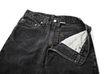 画像6: 00' Used Levi's 505 Denim Pants Black made in USA リーバイス (6)