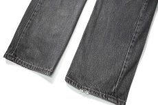 画像3: 90' Used Levi's 501 Denim Pants Black made in USA リーバイス 先染め (3)