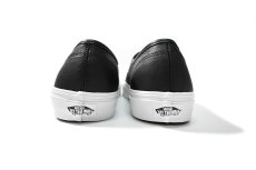 画像5: VANS Authentic Leather Black/True White バンズ　 (5)