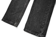 画像3: 90' Used Levi's 505 Denim Pants Black made in USA リーバイス 先染め (3)