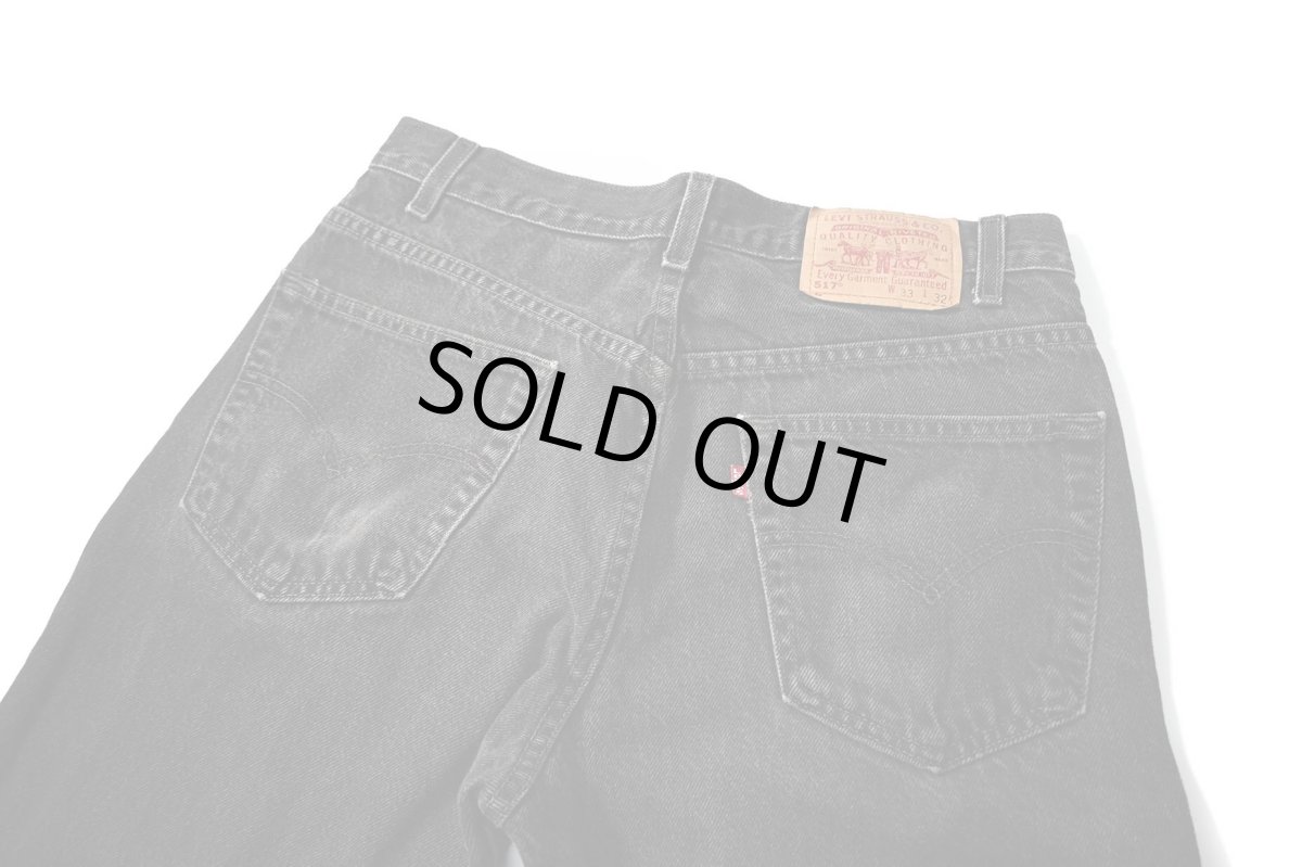 画像4: 00' Used Levi's 517 Denim Pants Black made in Mexico リーバイス (4)