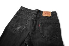 画像4: 00' Used Levi's 517 Denim Pants Black made in Mexico リーバイス (4)