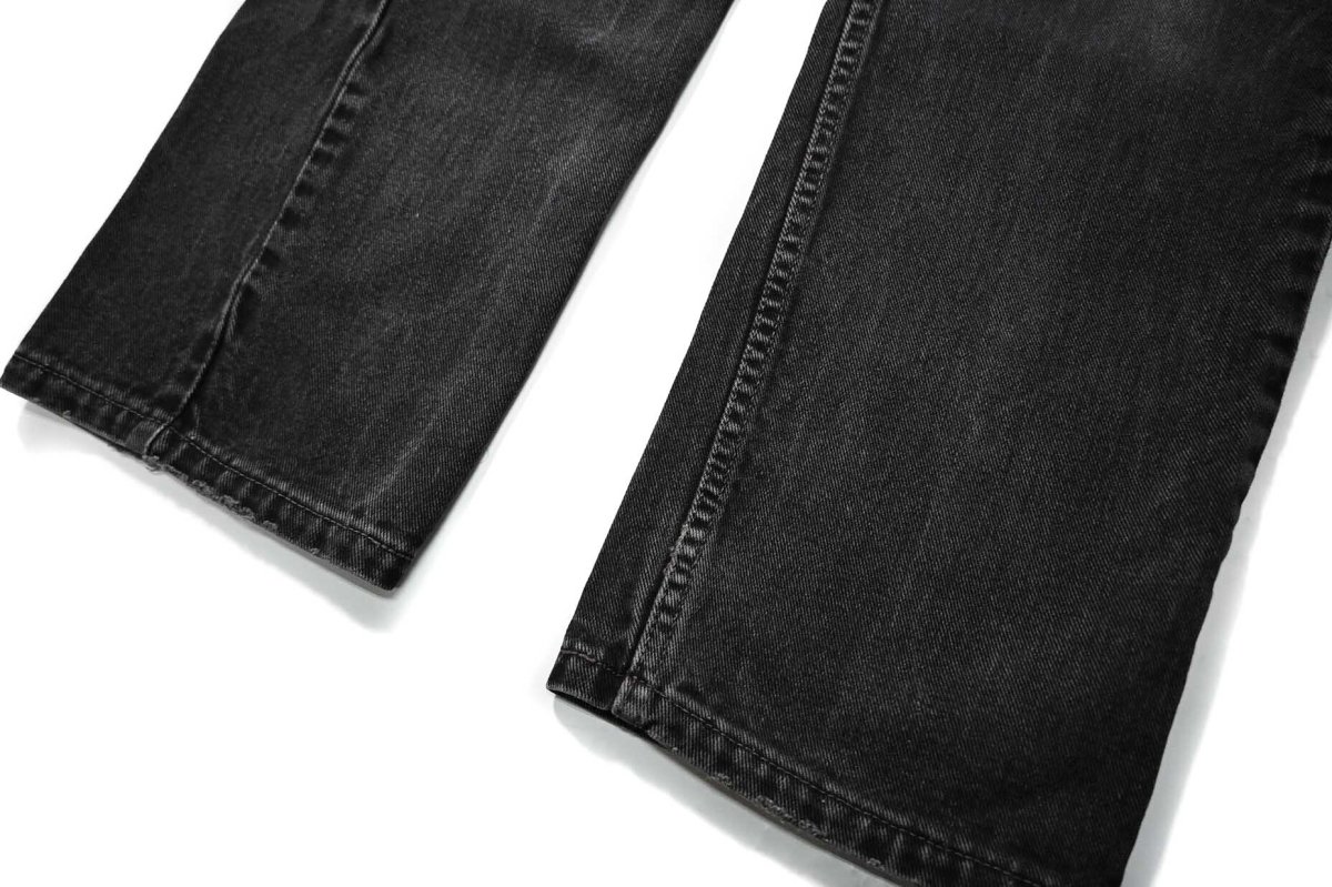画像3: 00' Used Levi's 505 Denim Pants Black made in USA リーバイス (3)