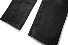 画像3: 00' Used Levi's 505 Denim Pants Black made in USA リーバイス (3)