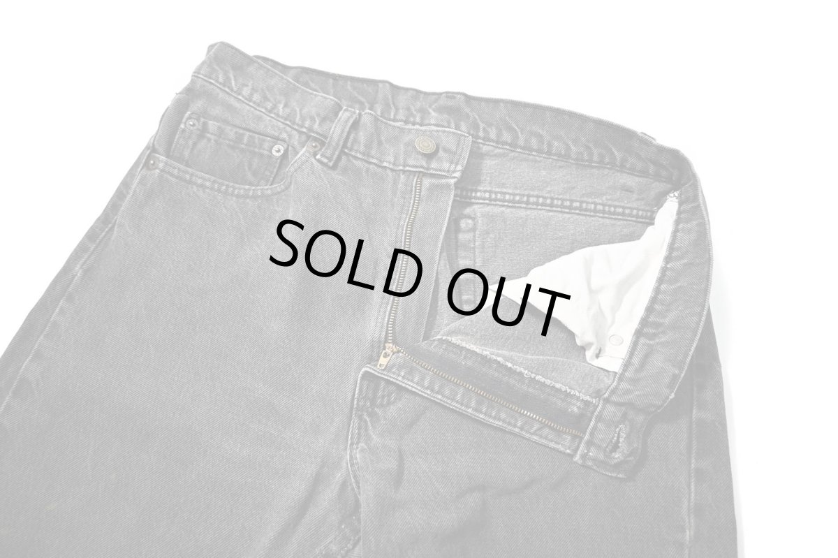 画像6: 91' Used Levi's 505 Denim Pants Black made in USA リーバイス (6)