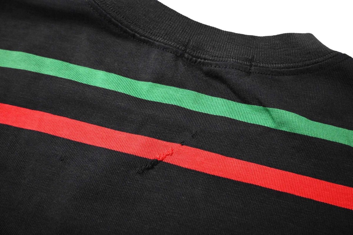 画像6: 80-90s Used Stussy Border Pocket Tee made in USA (6)