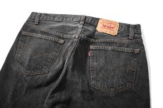 画像4: 88' Used Levi's 501 Denim Pants Black made in USA リーバイス 先染め (4)