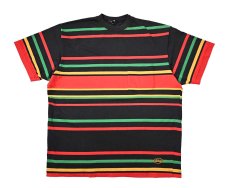 画像1: 80-90s Used Stussy Border Pocket Tee made in USA (1)