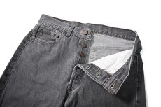 画像6: 90' Used Levi's 501 Denim Pants Black made in USA リーバイス 先染め (6)