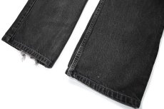 画像3: 00' Used Levi's 517 Denim Pants Black made in Mexico リーバイス (3)