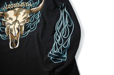 画像5: 90s Used Harley-Davidson L/S Print Tee made in USA (5)