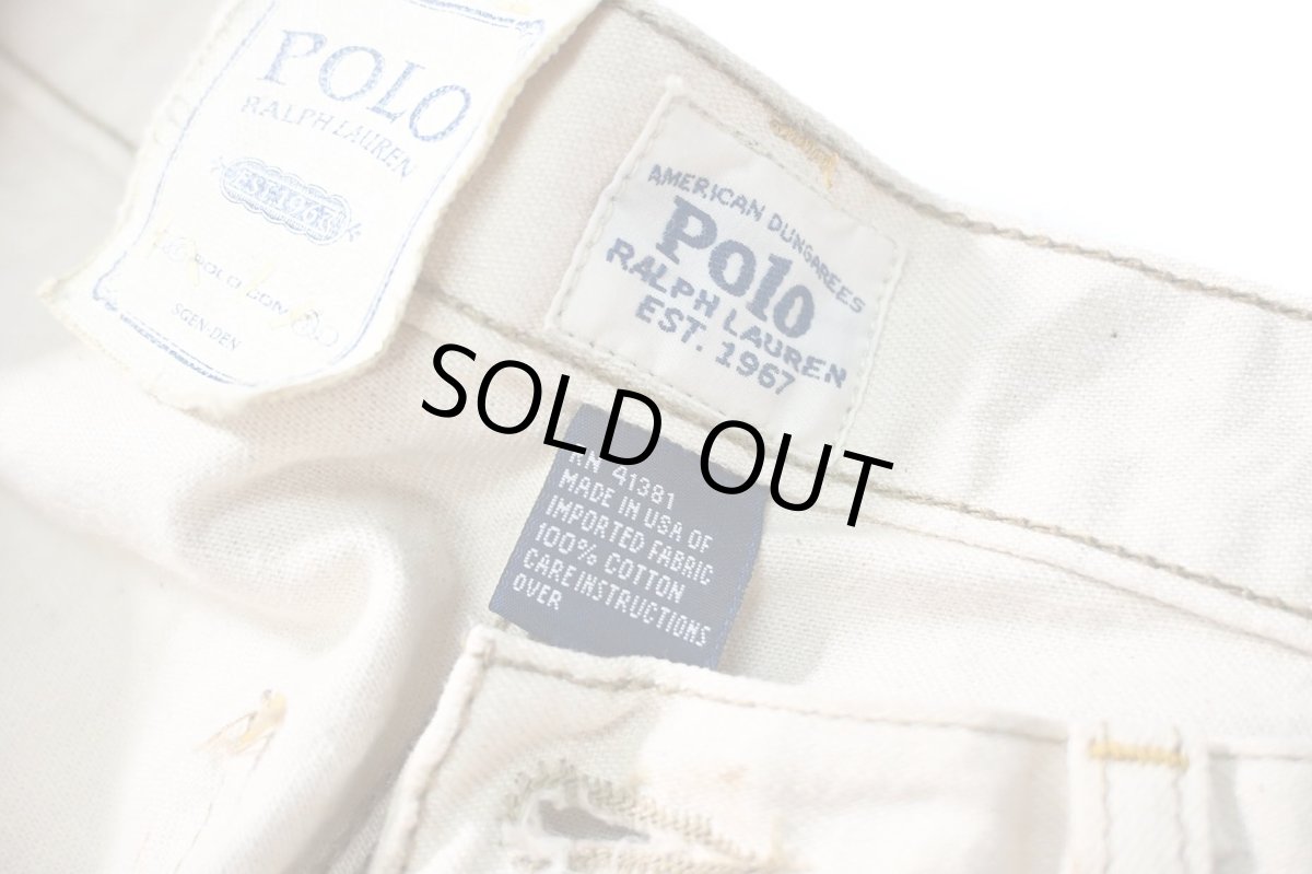 画像9: Deadstock Polo Ralph Lauren Double Knee Carpenter Pants ラルフローレン (9)