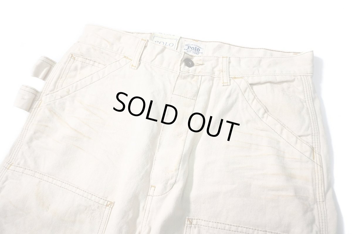 画像2: Deadstock Polo Ralph Lauren Double Knee Carpenter Pants ラルフローレン (2)