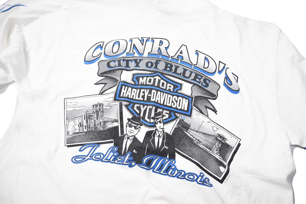 画像9: 90-00s Used Harley-Davidson L/S Print Tee made in USA (9)