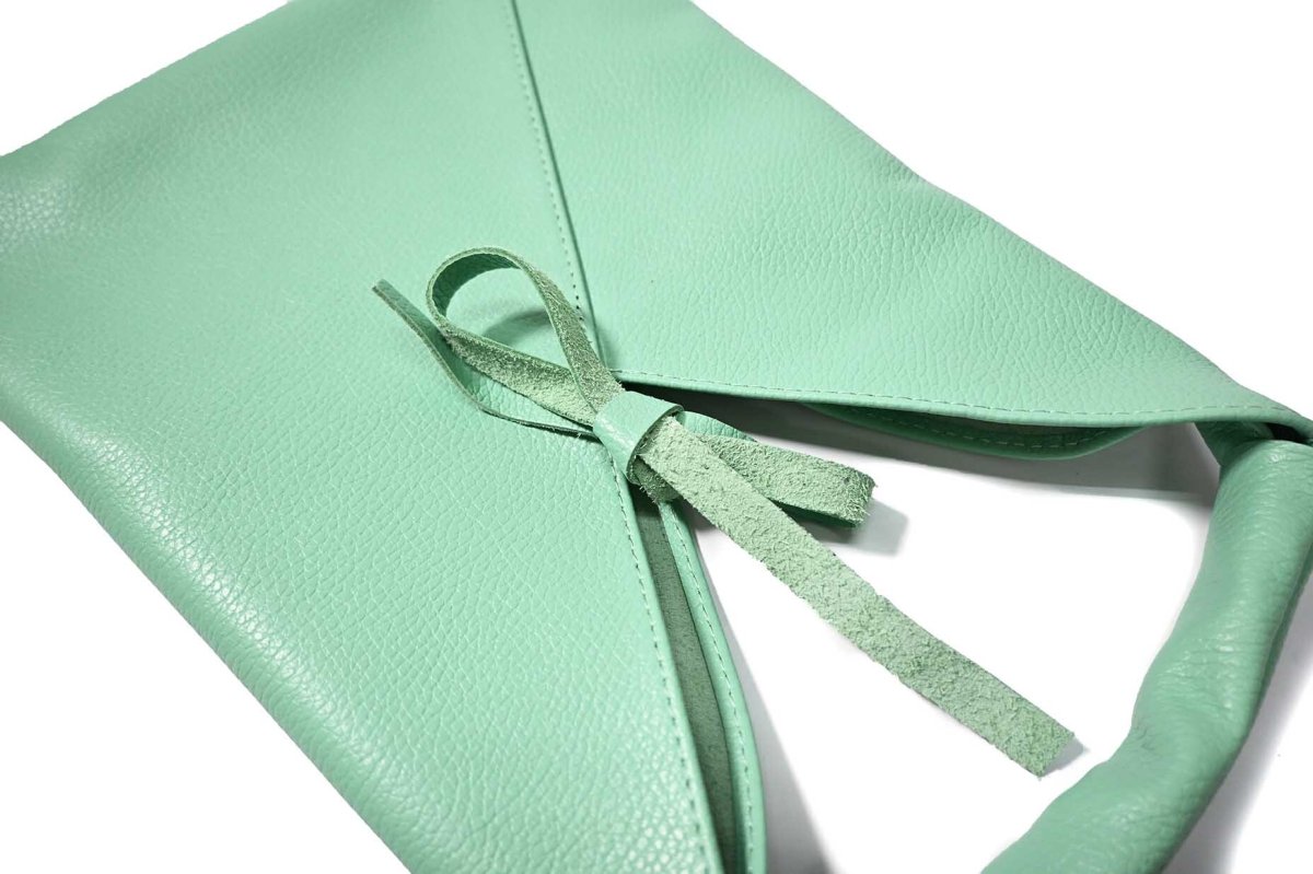 画像2: MARLON FIRENZE Calf Leather MINI GISELLE Menta (2)