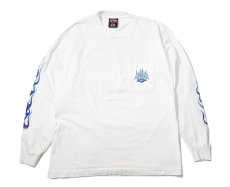 画像1: 90-00s Used Harley-Davidson L/S Print Tee made in USA (1)