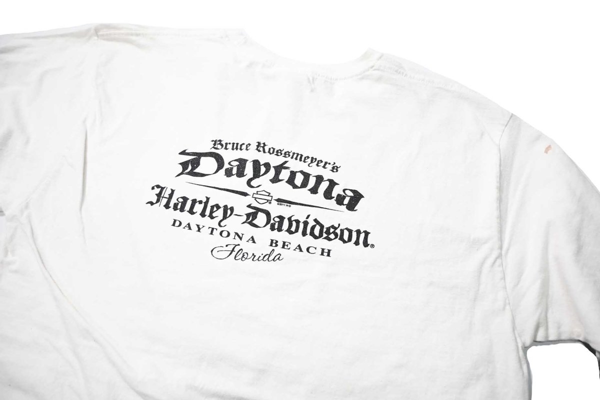画像8: 10s Used Harley-Davidson L/S Print Tee (8)