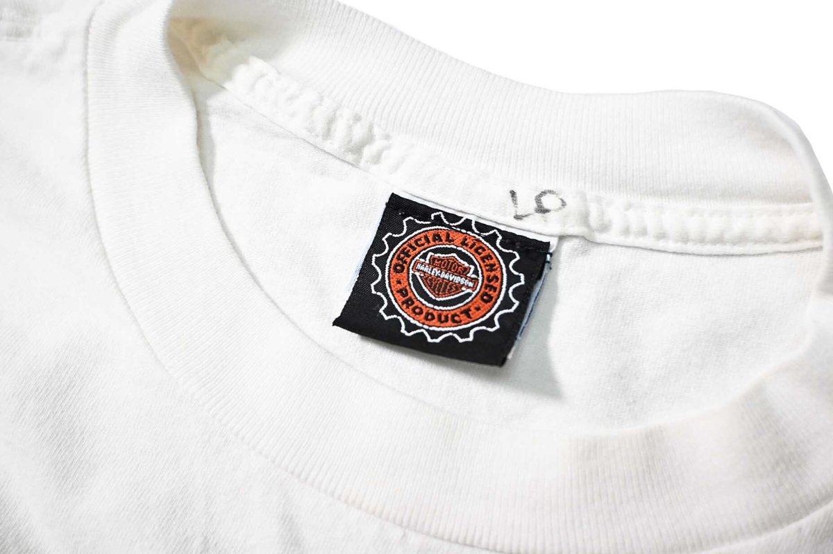 画像7: 90s Used Harley-Davidson L/S Print Tee made in USA (7)