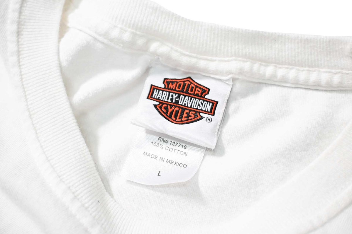 画像7: 10s Used Harley-Davidson L/S Print Tee (7)