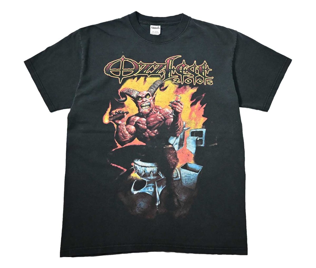 画像1: 00s Used Ozzfest Print Tee (1)