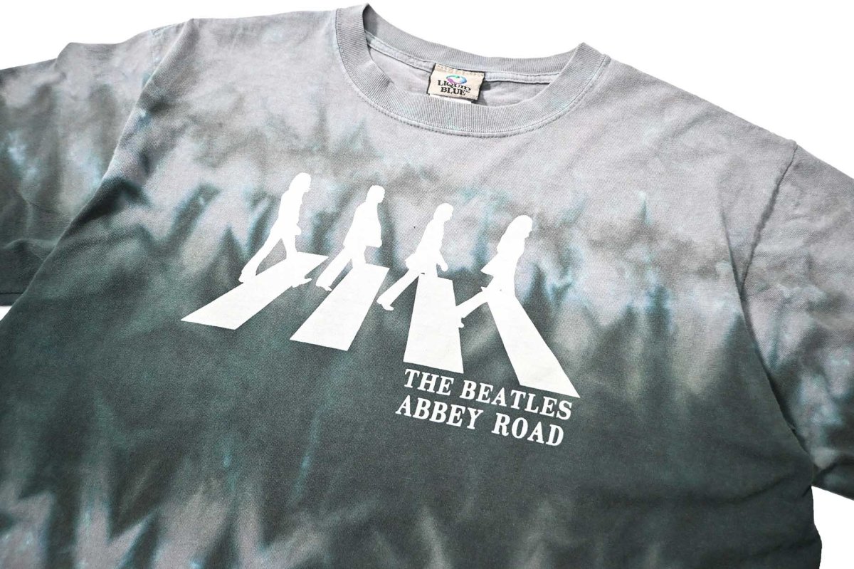 画像2: 00s Used The Beatles Print Tee (2)