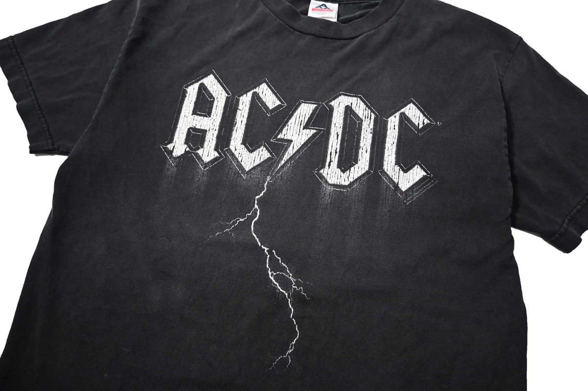 画像2: 00s Used ACDC Print Tee (2)