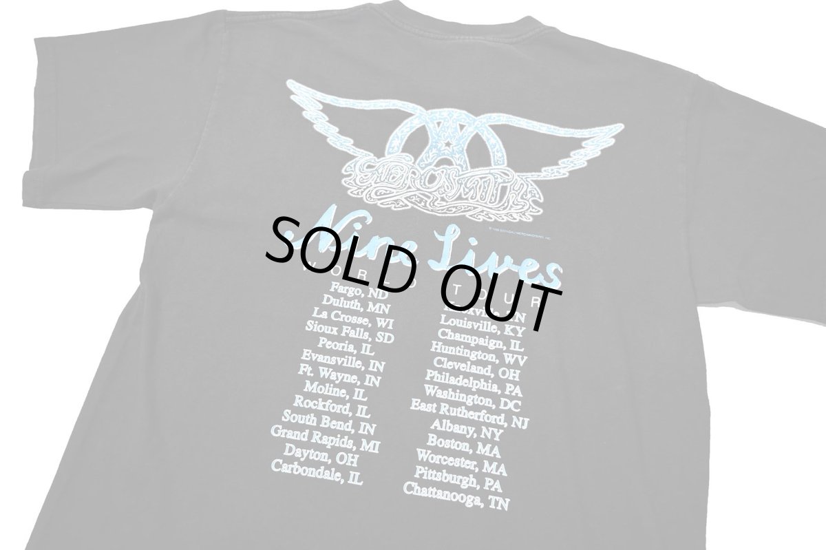 画像5: 90s Used Aerosmith Print Tee (5)