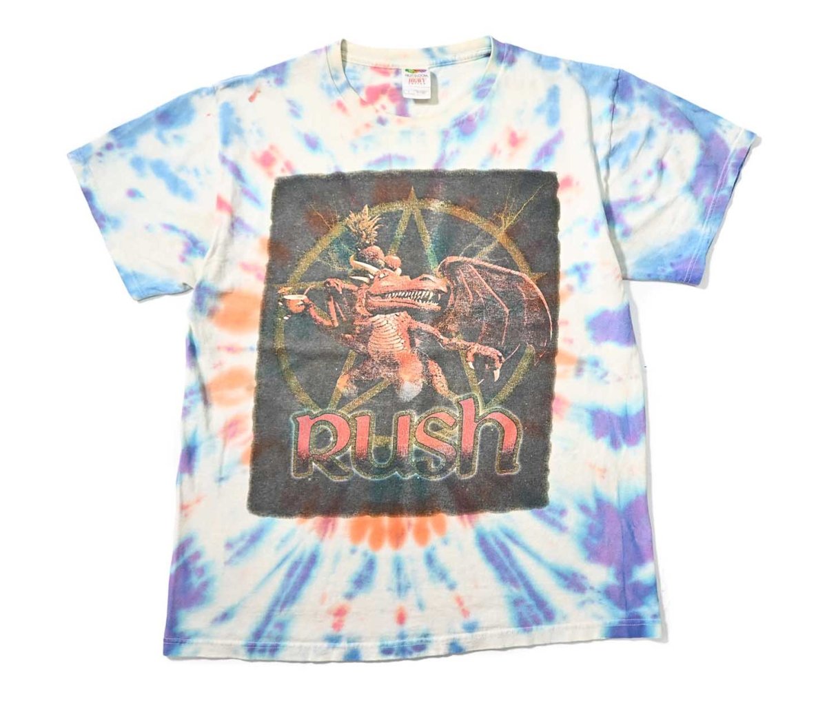画像1: 00s Used Rush Print Tee (1)