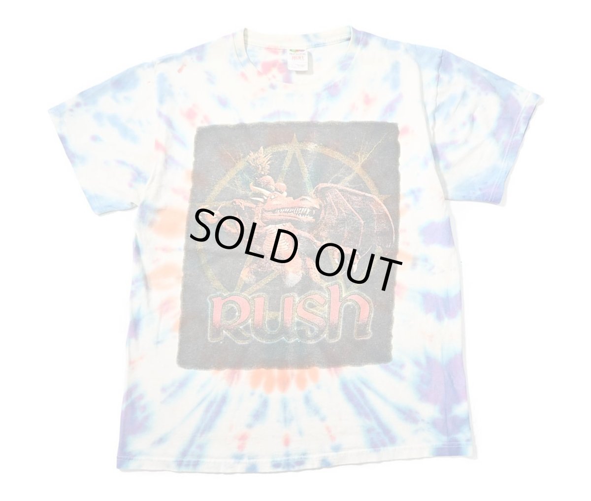 画像1: 00s Used Rush Print Tee (1)