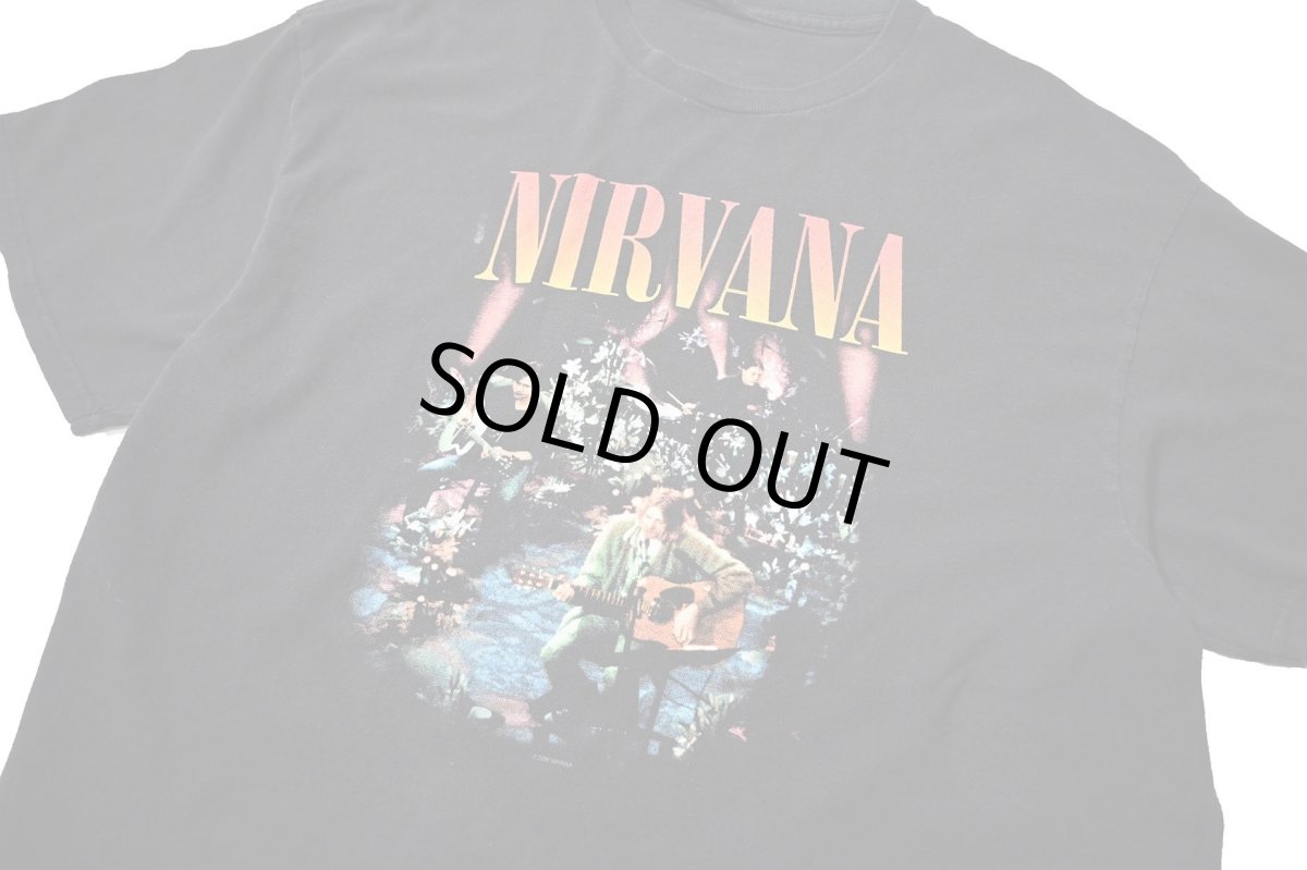 画像2: 00s Used Nirvana Print Tee (2)