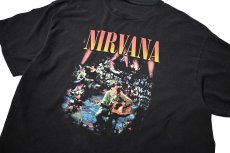 画像2: 00s Used Nirvana Print Tee (2)