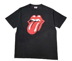 画像1: 90s Used The Rolling Stones Print Tee made in USA (1)