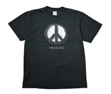 画像1: 00s Used John Lennon Print Tee (1)
