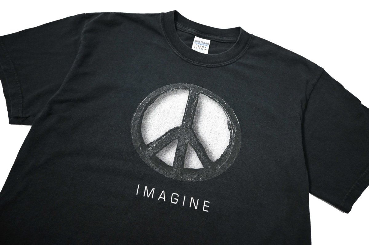 画像2: 00s Used John Lennon Print Tee (2)