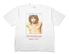 画像1: 90s Used Jim Morrison Print Tee (1)