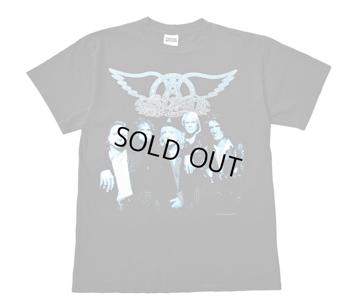 画像1: 90s Used Aerosmith Print Tee (1)