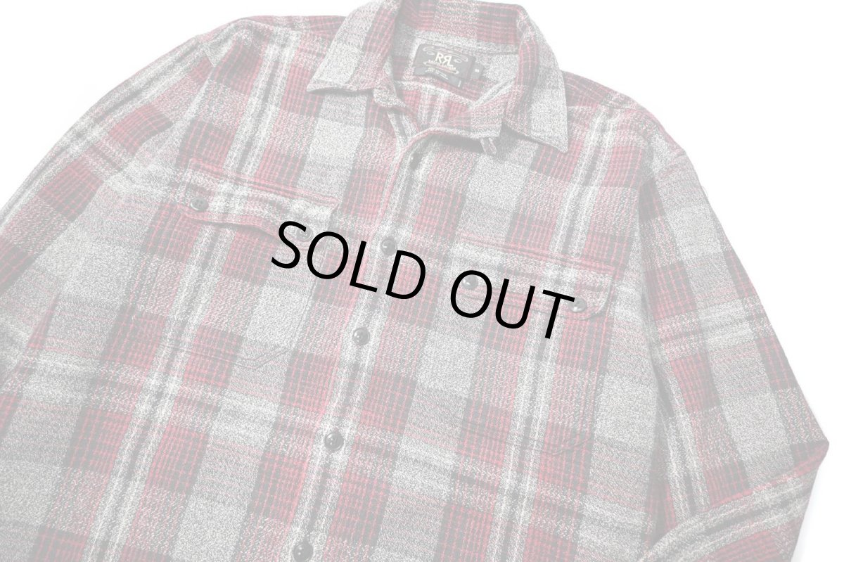 画像2: 90s Used RRL Open Collar Shirt (2)
