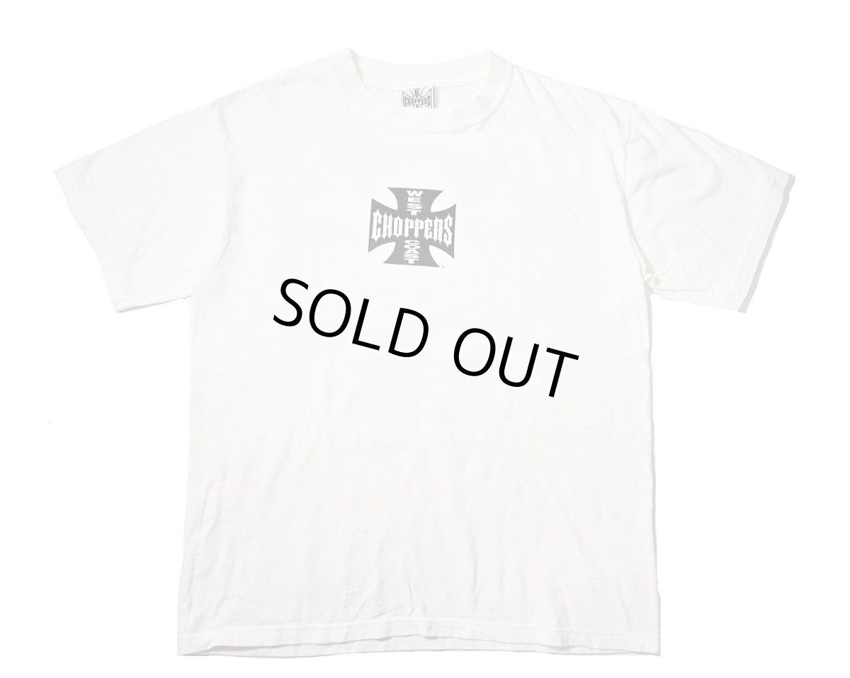 画像1: 00s Used West Coast Choppers Print Tee (1)