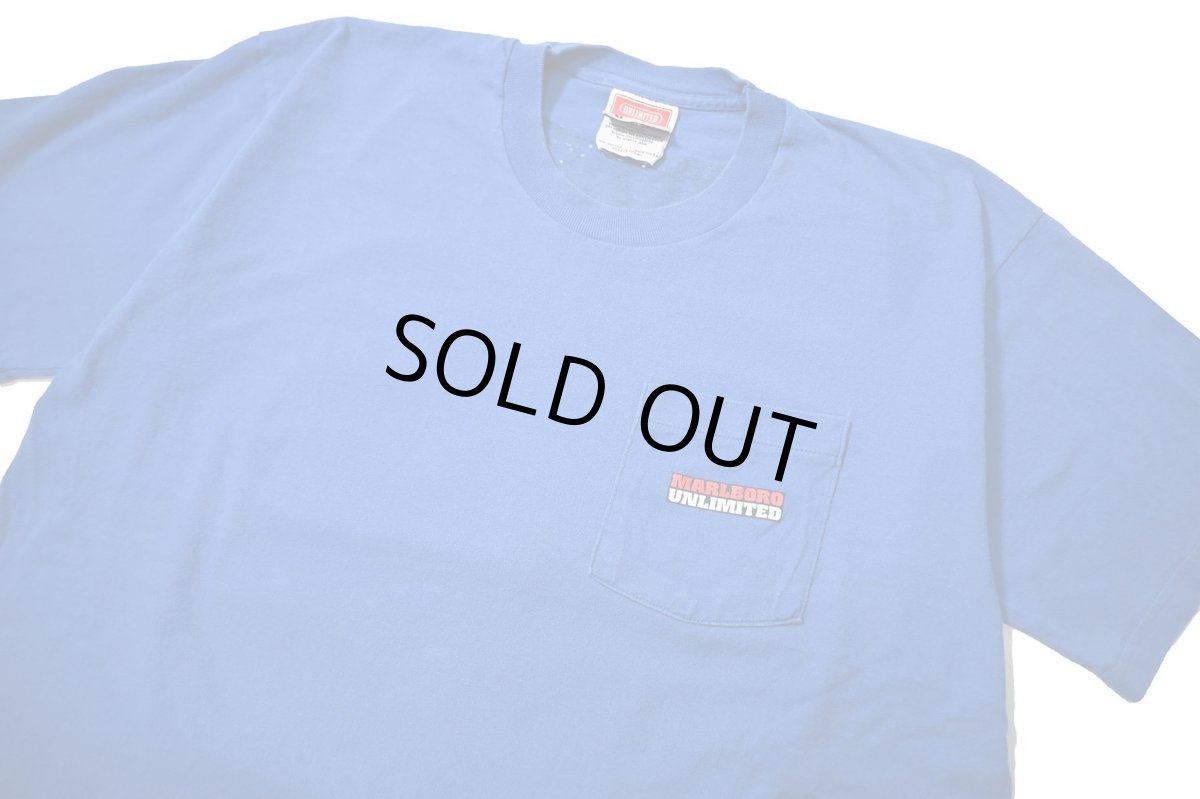 画像2: 90s Used Marlboro Unlimited Print Tee made in USA (2)