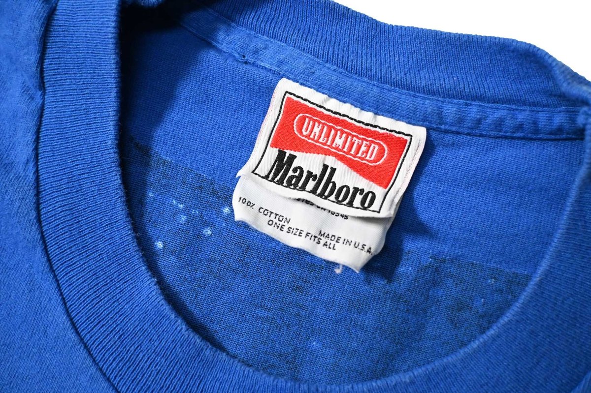 画像4: 90s Used Marlboro Unlimited Print Tee made in USA (4)