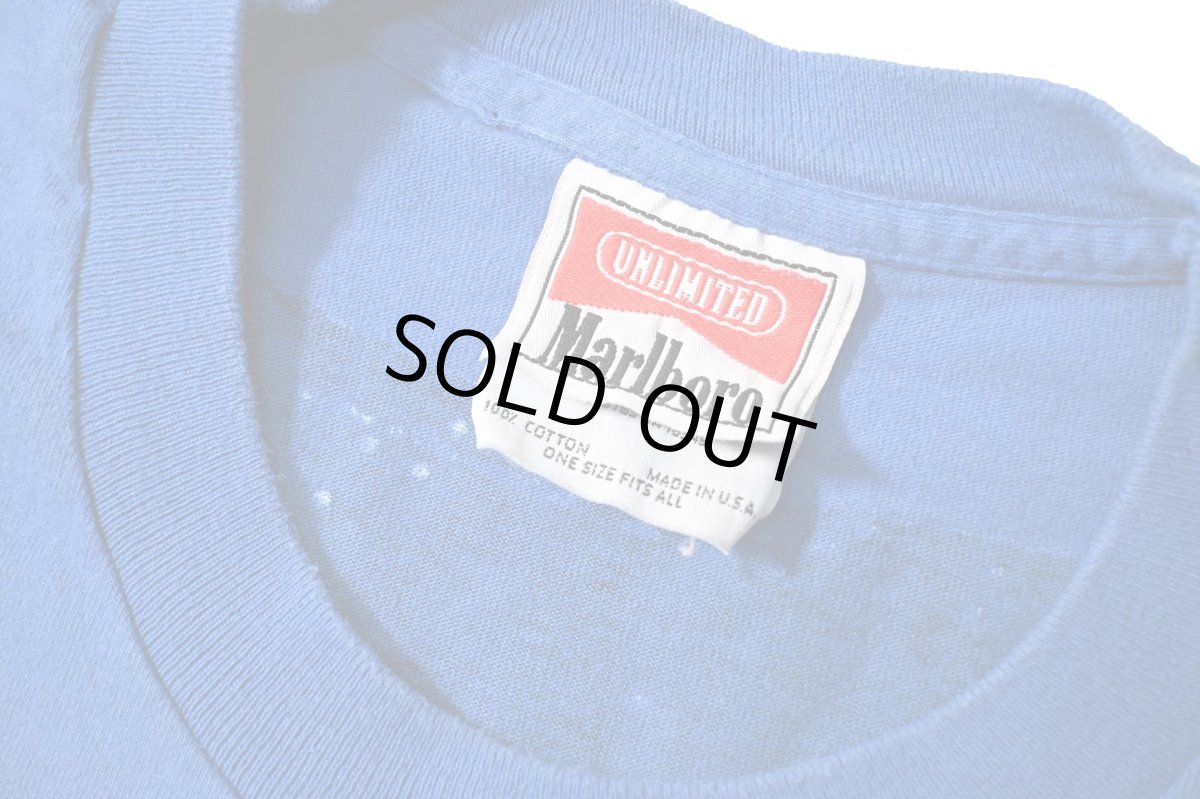 画像4: 90s Used Marlboro Unlimited Print Tee made in USA (4)