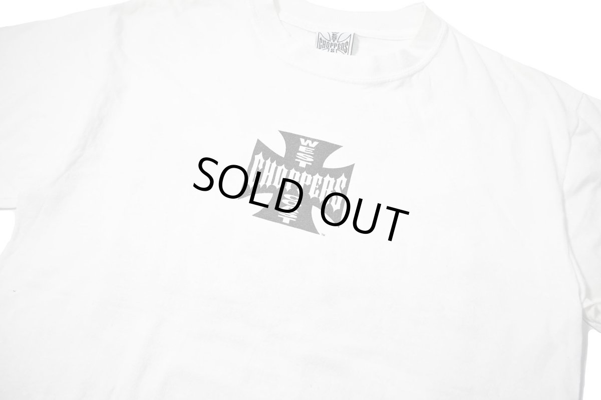画像2: 00s Used West Coast Choppers Print Tee (2)