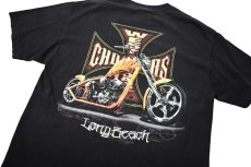 画像4: 00s Used West Coast Choppers Print Tee (4)